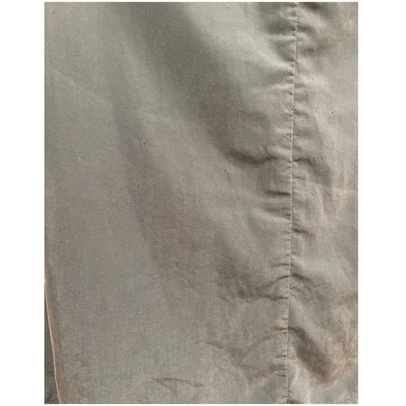 SILENCE + NOISE Triangle-Top Maxi Slip Dress in Olive - Picture 9 of 9